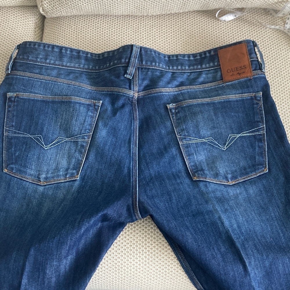 Guess Men's Denim Slim Jeans - Picture 4 of 10